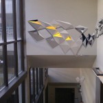 Kennedy Library stairwell installation rendering