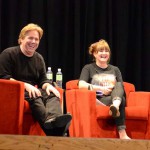 Photo of Victoria Billings and Stephen Chbosky