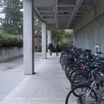 Bikes at the library