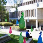 library-balloon sculptures