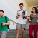 Students On Stairs